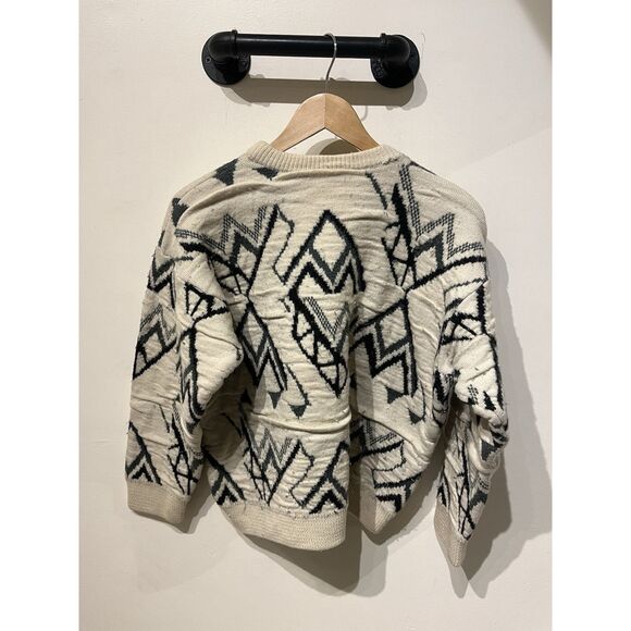 Vintage Coogi White Sweater Made In Australia Size M - Picture 2 of 6